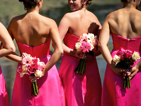 bridesmaids bouquets wedding flowers