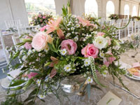 reception wedding flowers