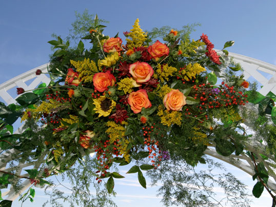 decor wedding flowers